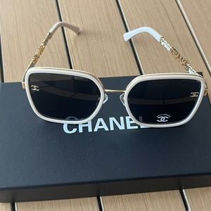 Chanel monogram sunglasses